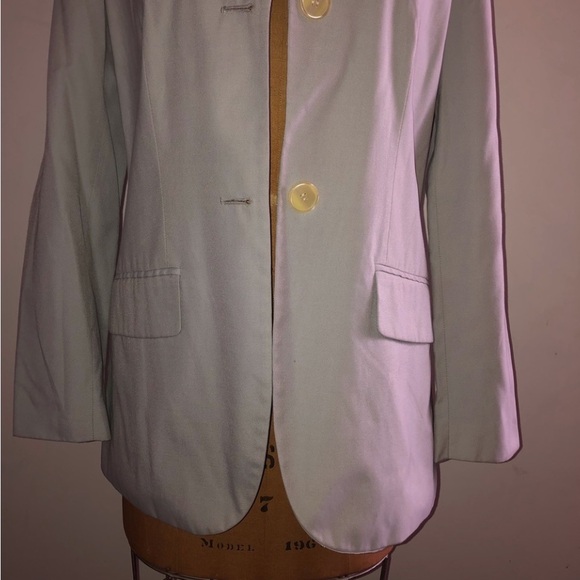 D&G DOLCE&GABBANA] Icy Grey Slim Jacket with pockets - Picture 3 of 14